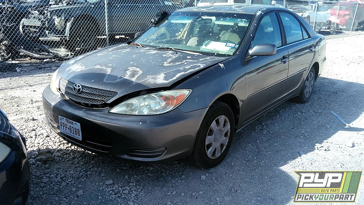 2002 TOYOTA CAMRY partes disponibles