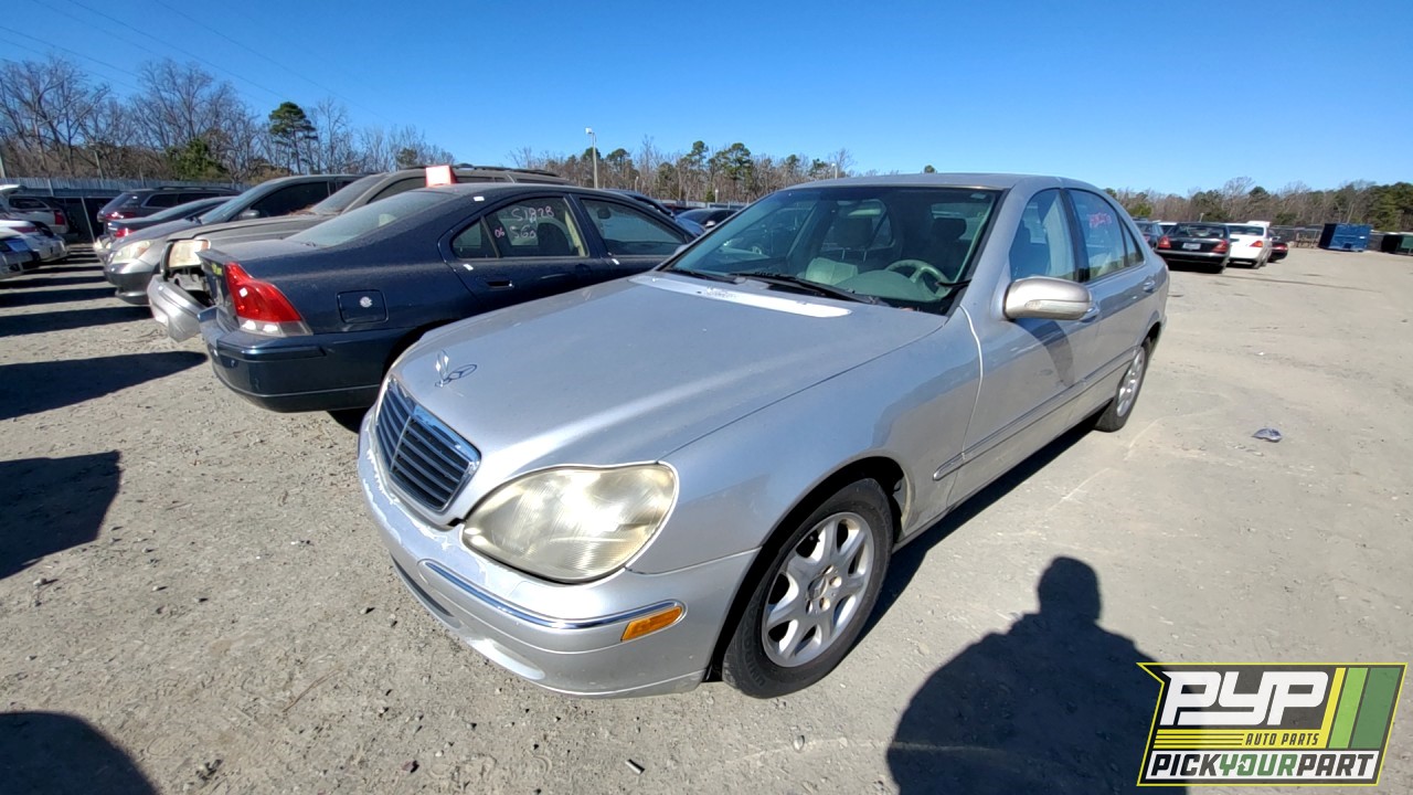2000 MERCEDES-BENZ S500 partes disponibles