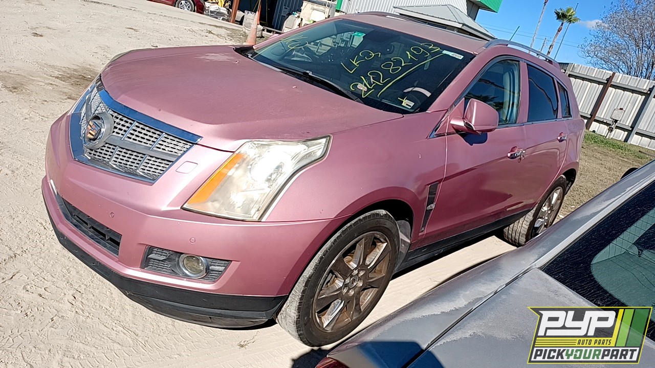 2012 CADILLAC SRX partes disponibles
