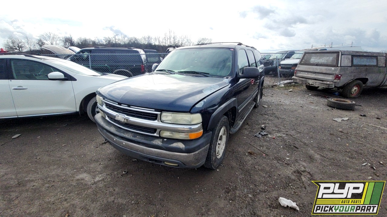 2004 CHEVROLET SUBURBAN 1500 partes disponibles