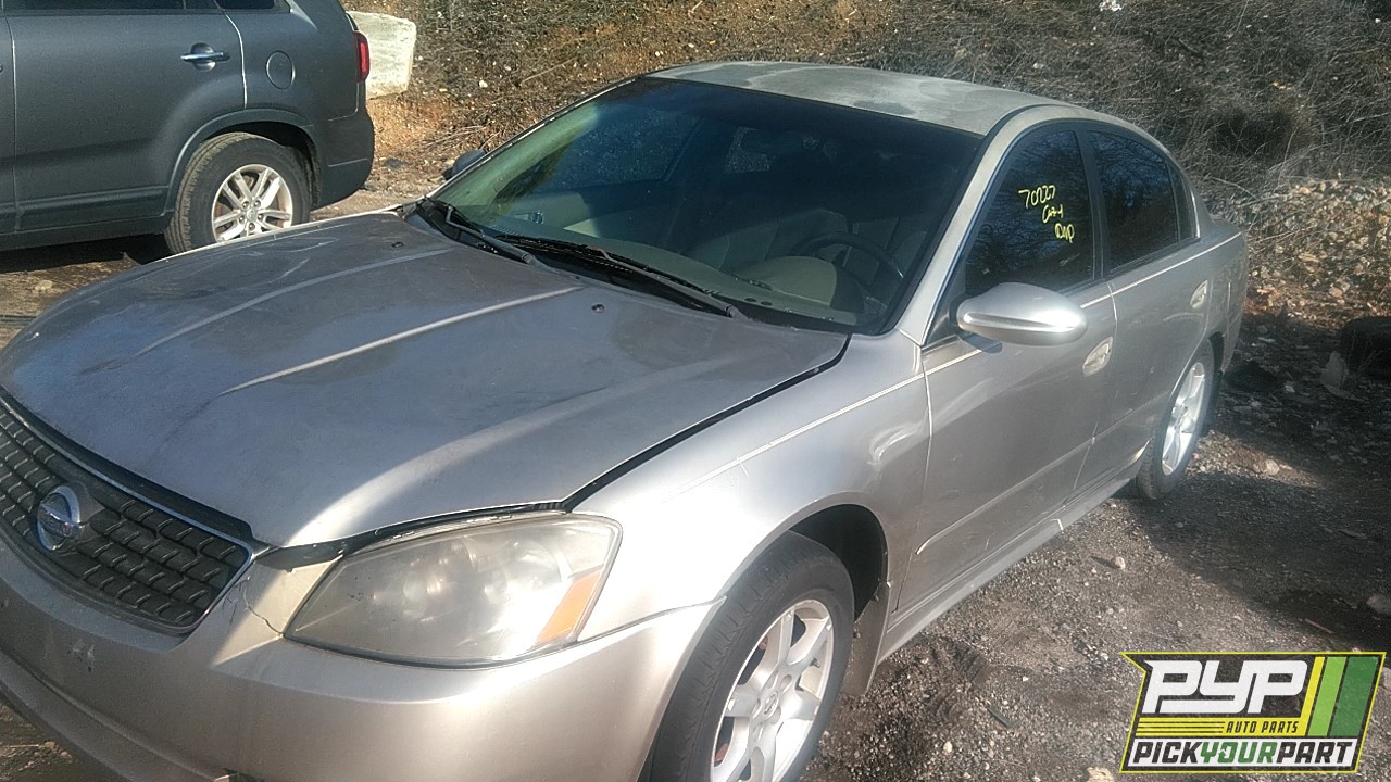 2005 NISSAN ALTIMA partes disponibles