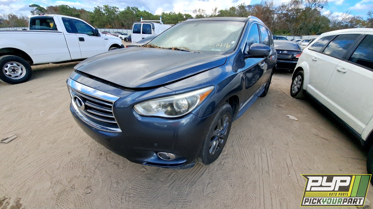 2013 INFINITI JX35 partes disponibles
