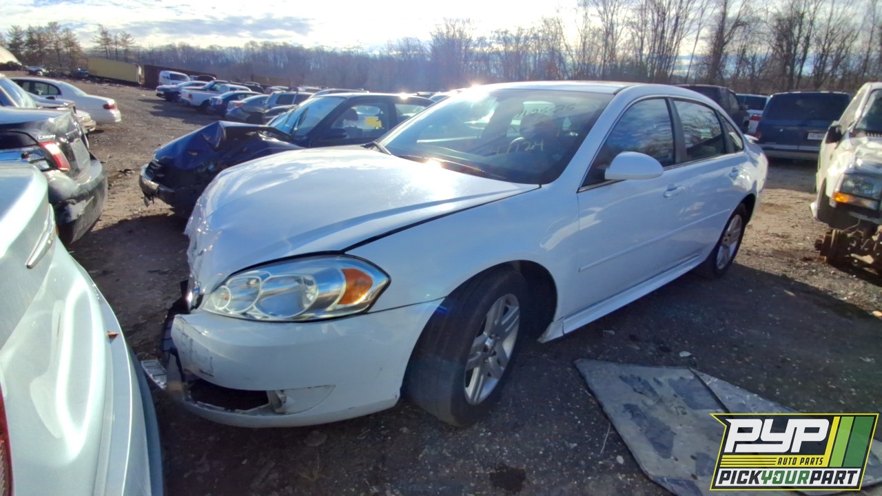 2011 CHEVROLET IMPALA partes disponibles