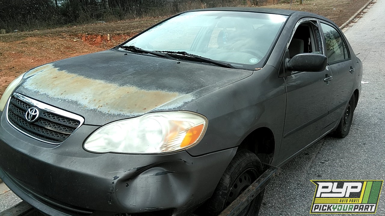2008 TOYOTA COROLLA partes disponibles