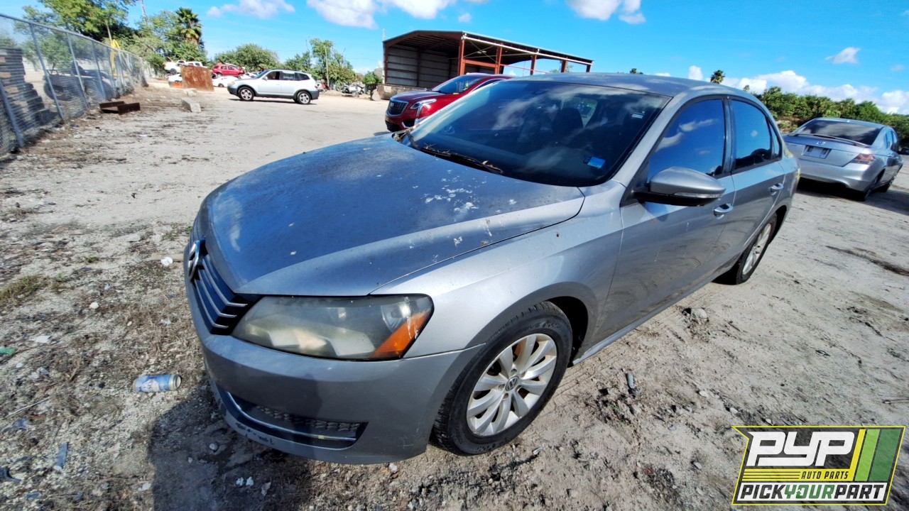 2012 VOLKSWAGEN PASSAT available for parts