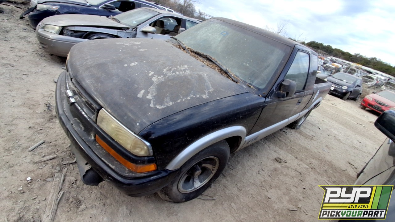 2002 CHEVROLET S10 partes disponibles