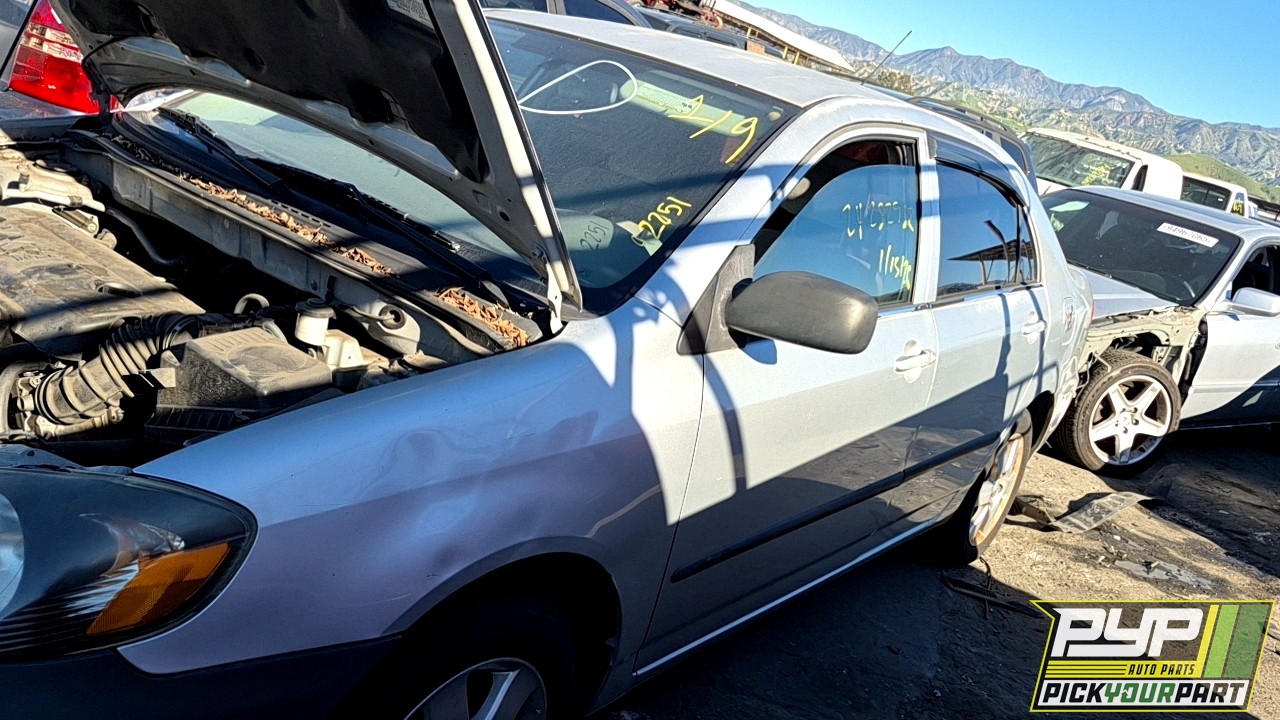 2005 TOYOTA COROLLA available for parts