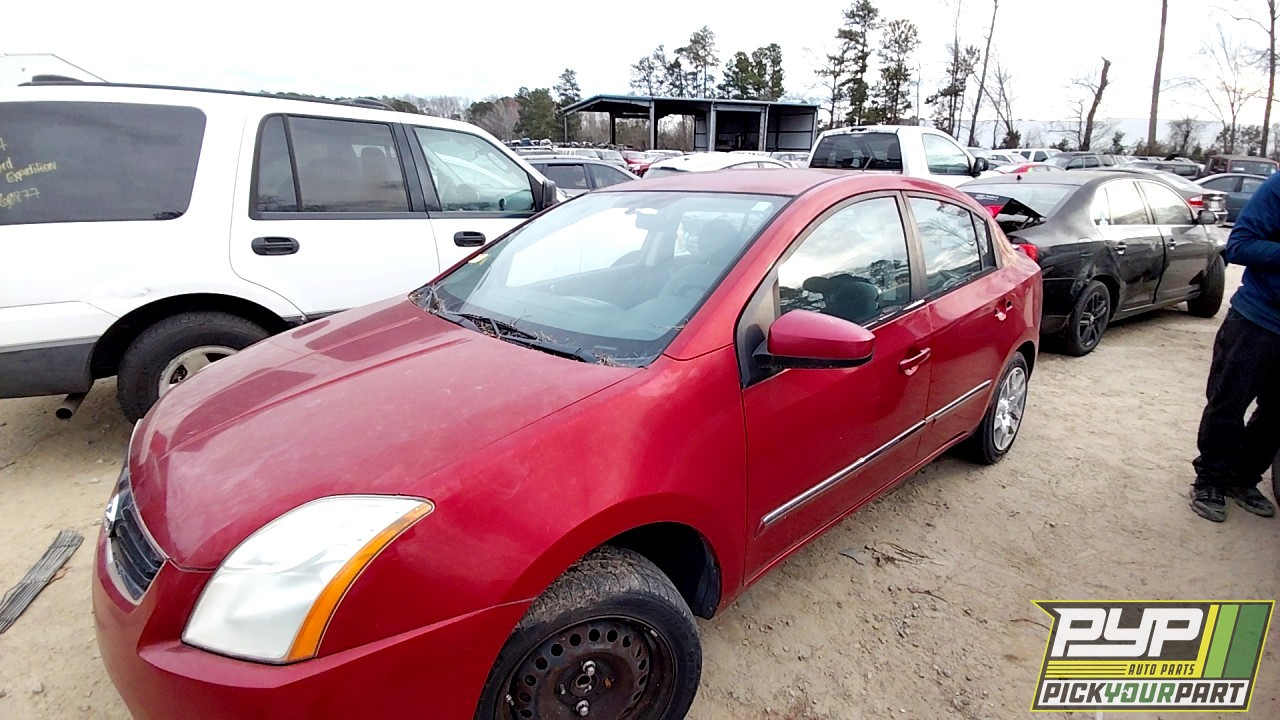 2012 NISSAN SENTRA partes disponibles