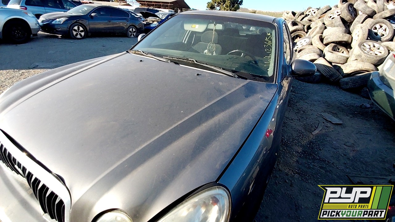 2003 HYUNDAI SONATA partes disponibles