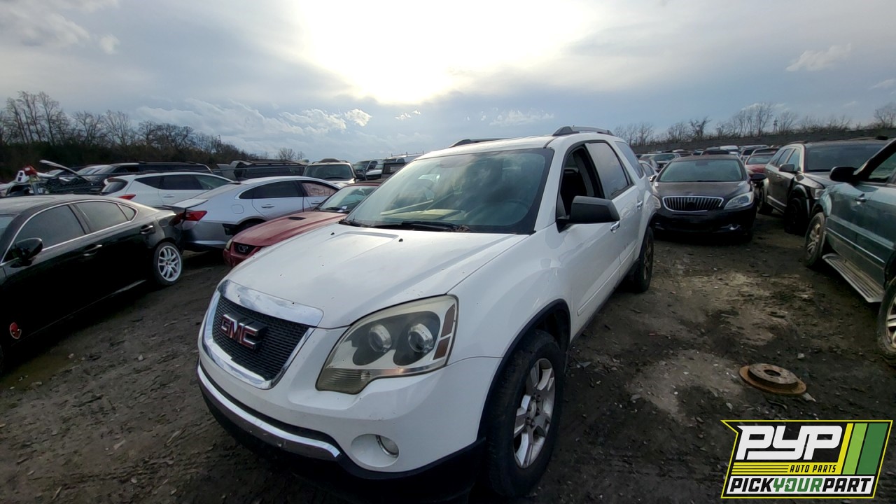 2010 GMC ACADIA partes disponibles