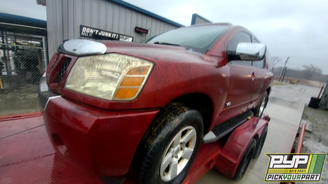 2007 NISSAN ARMADA available for parts