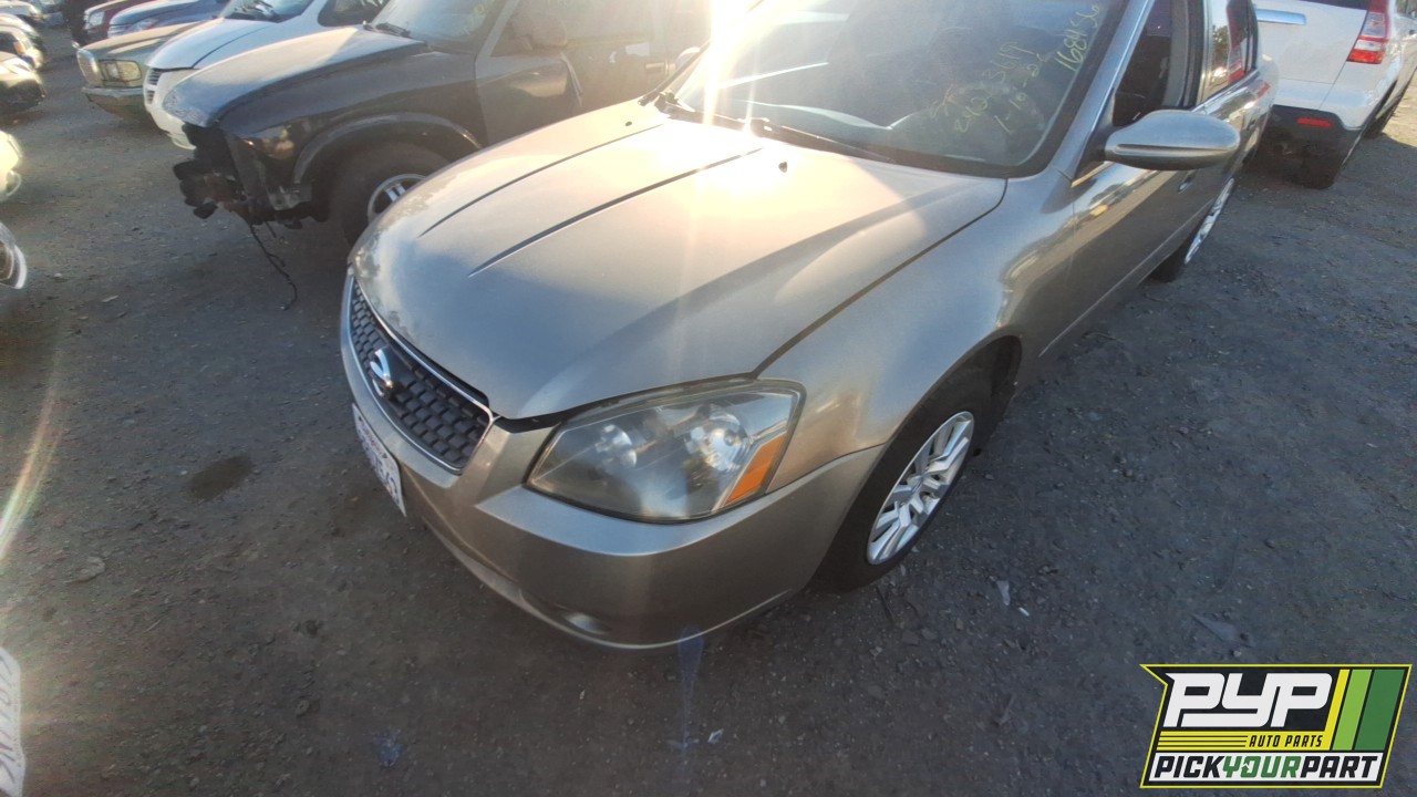 2005 NISSAN ALTIMA partes disponibles