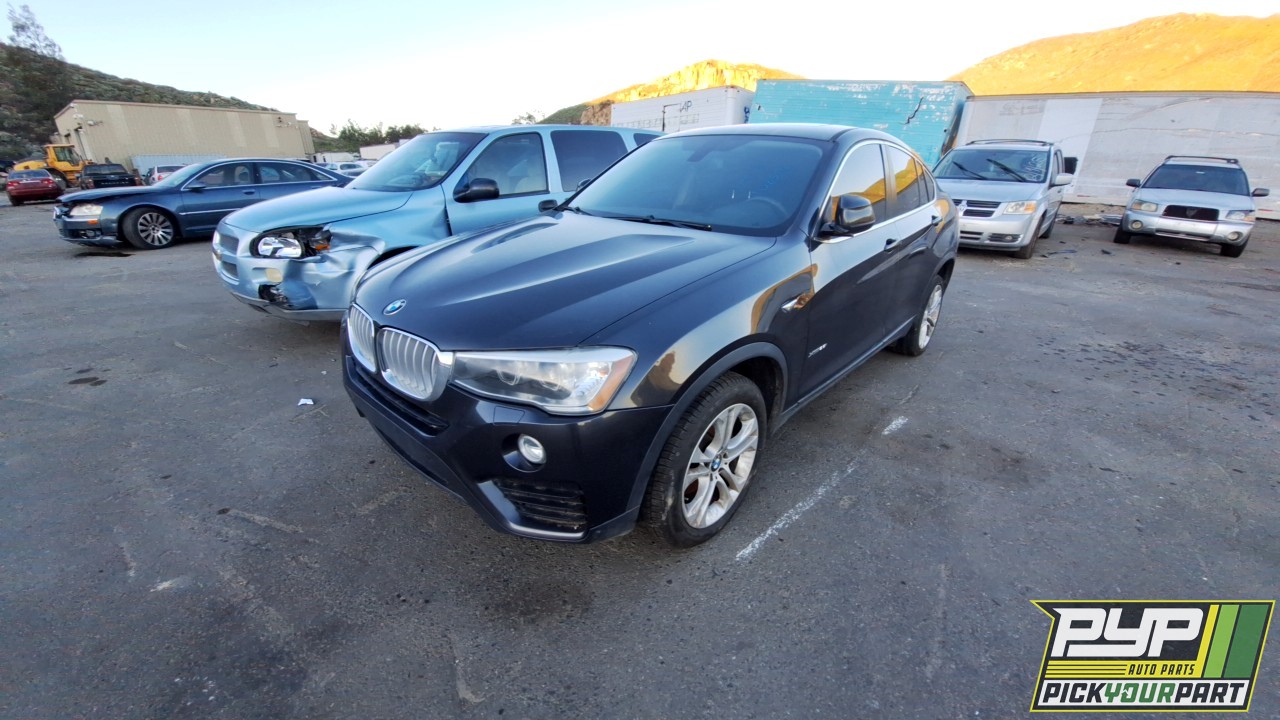 2015 BMW X4 partes disponibles