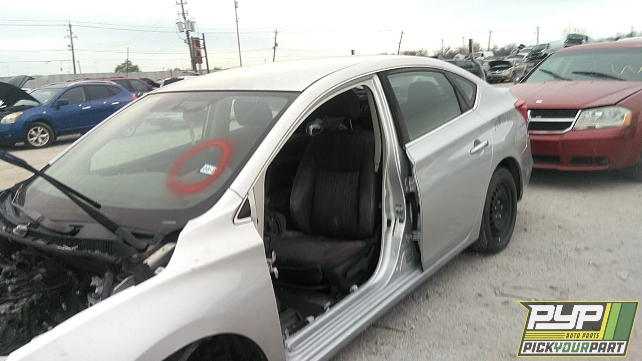 2017 NISSAN SENTRA partes disponibles