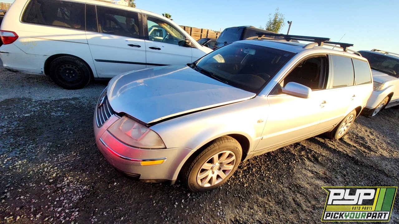 2003 VOLKSWAGEN PASSAT partes disponibles