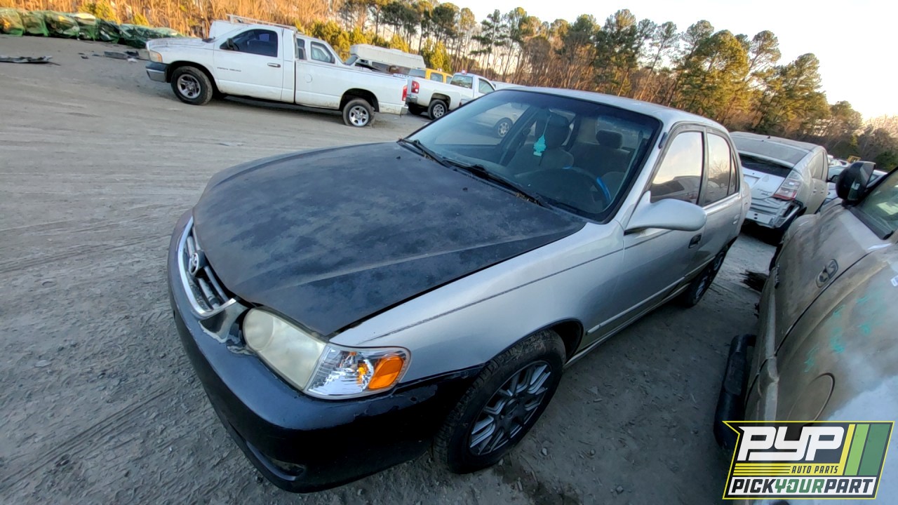 2001 TOYOTA COROLLA partes disponibles