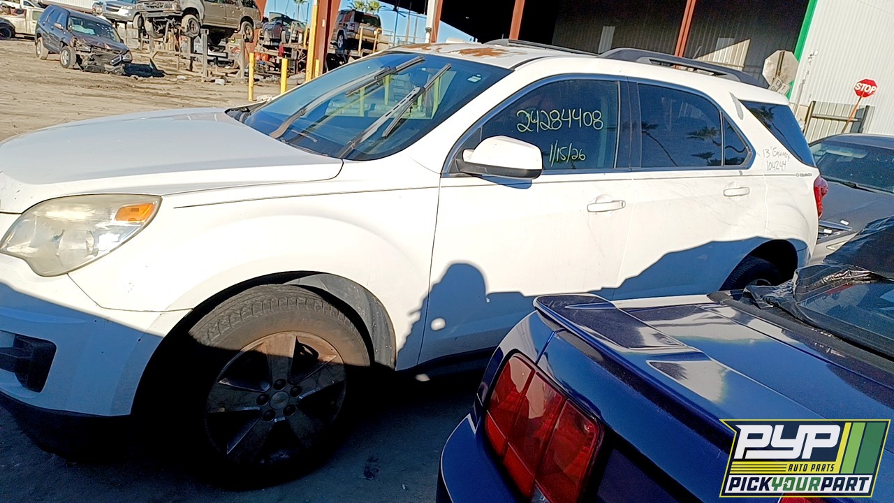 2013 CHEVROLET EQUINOX partes disponibles