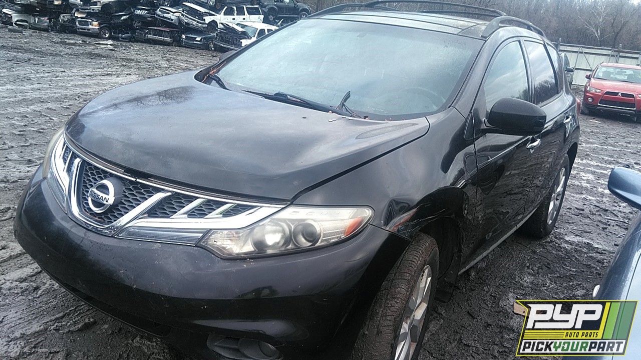 2011 NISSAN MURANO partes disponibles