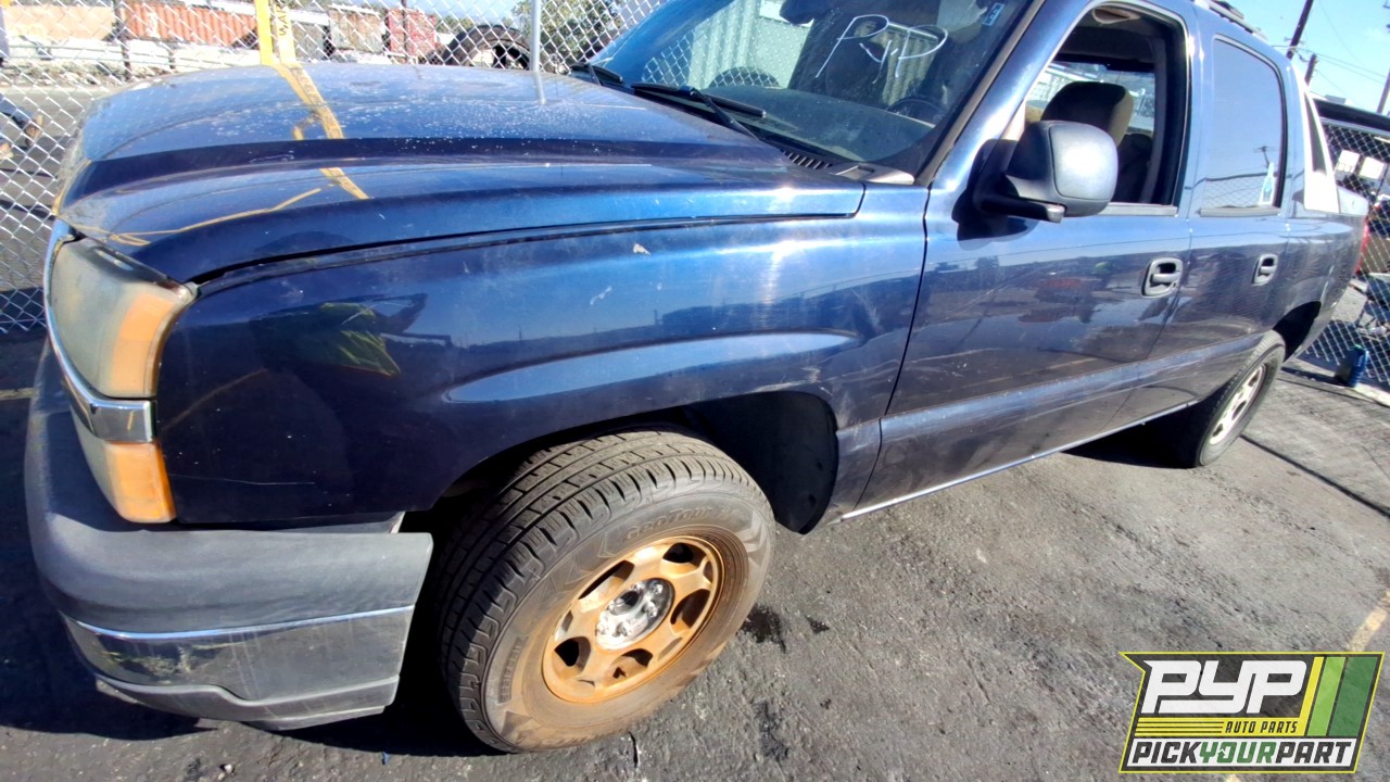 2006 CHEVROLET AVALANCHE 1500 partes disponibles