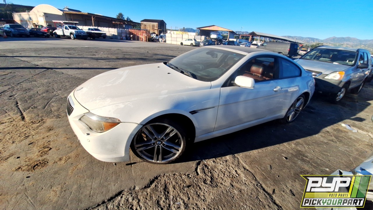 2006 BMW 650I partes disponibles