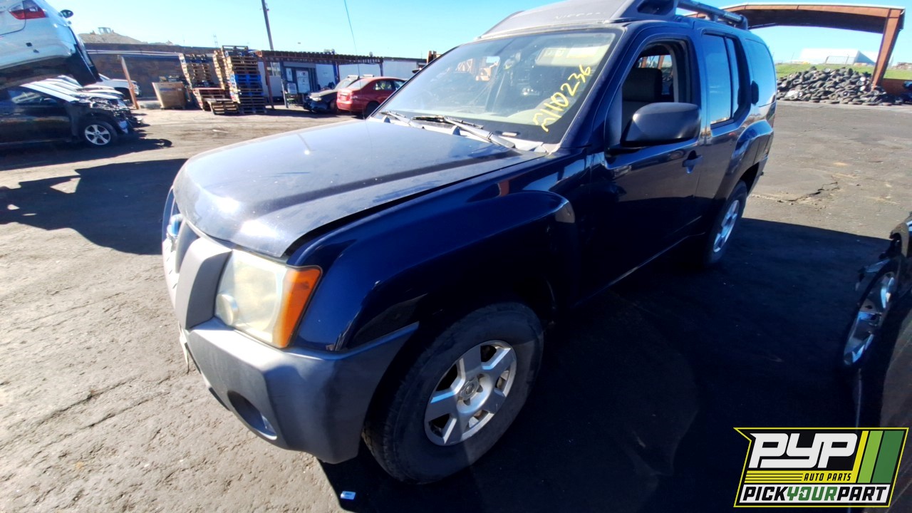 2007 NISSAN XTERRA partes disponibles