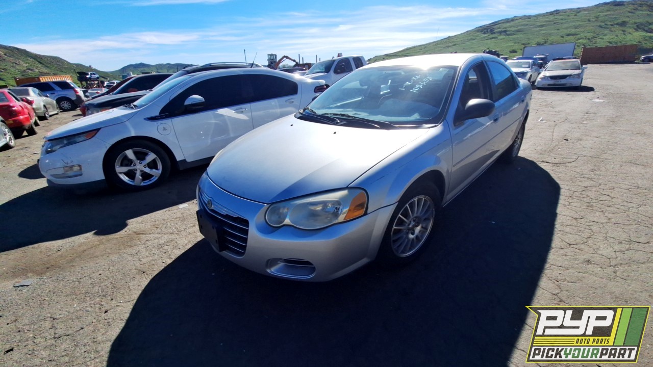 2004 CHRYSLER SEBRING partes disponibles