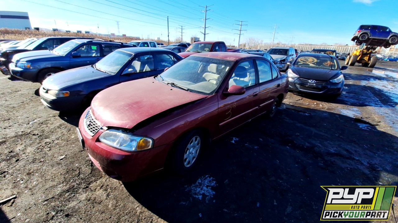 2002 NISSAN SENTRA partes disponibles