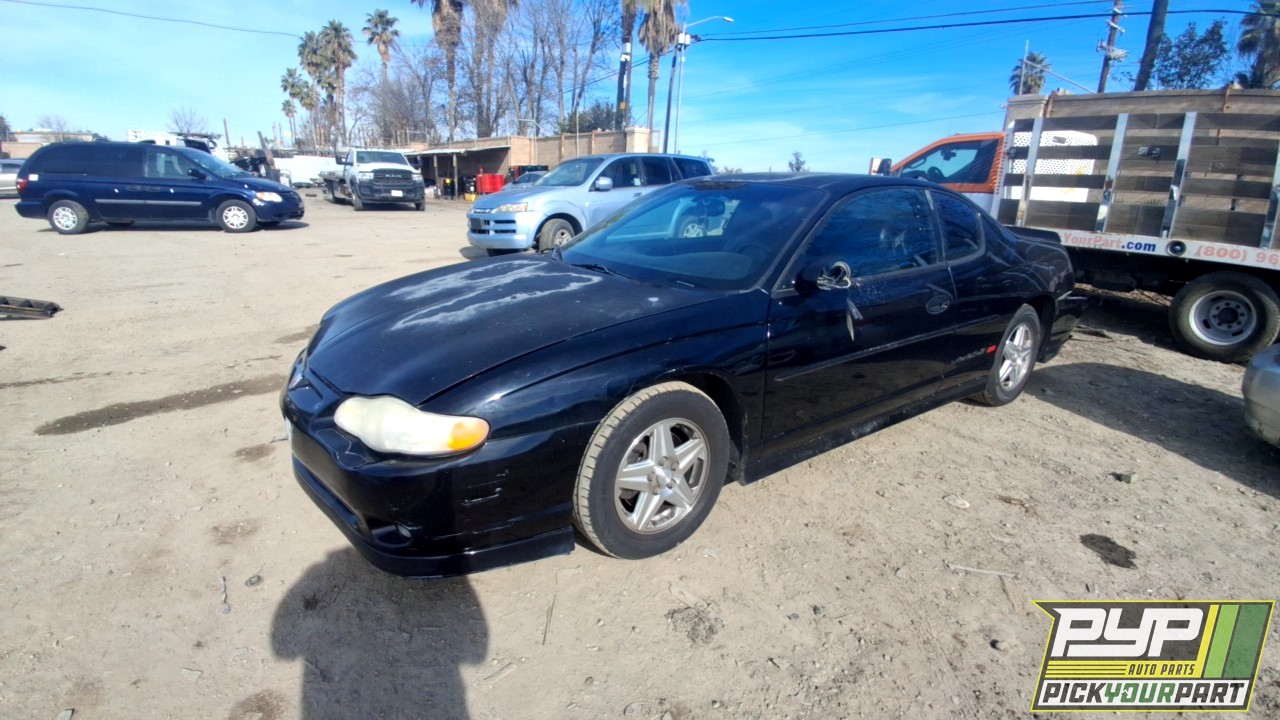 2001 CHEVROLET MONTE CARLO available for parts