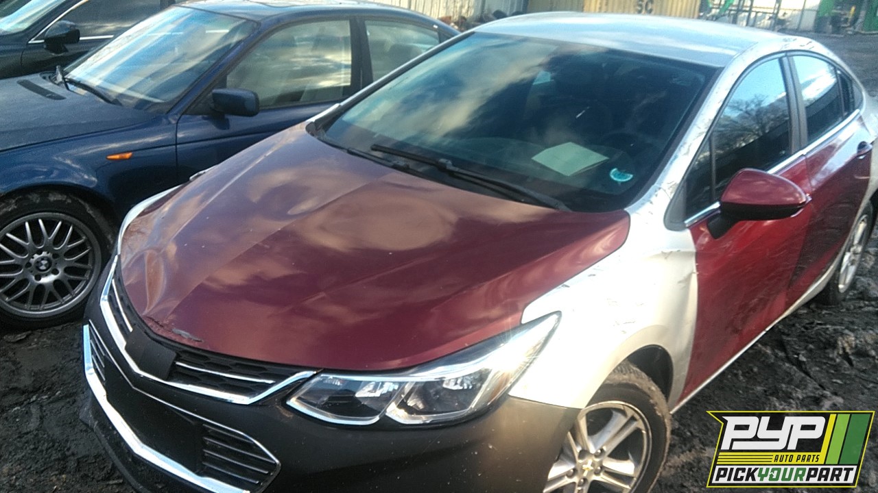 2016 CHEVROLET CRUZE partes disponibles