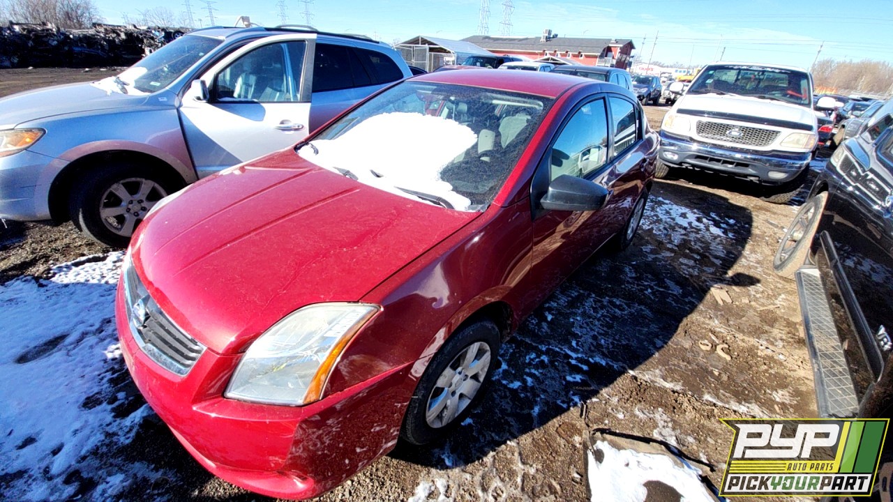 2012 NISSAN SENTRA partes disponibles