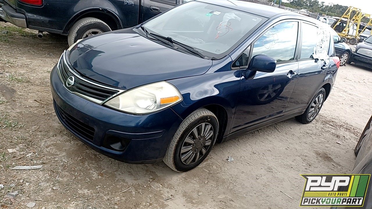 2012 NISSAN VERSA partes disponibles