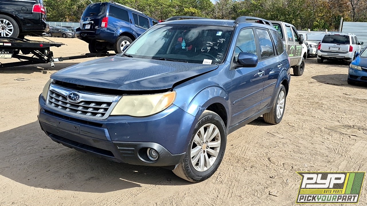 2012 SUBARU FORESTER partes disponibles