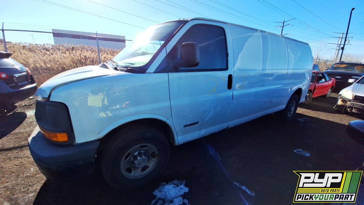 2005 CHEVROLET EXPRESS 2500 partes disponibles