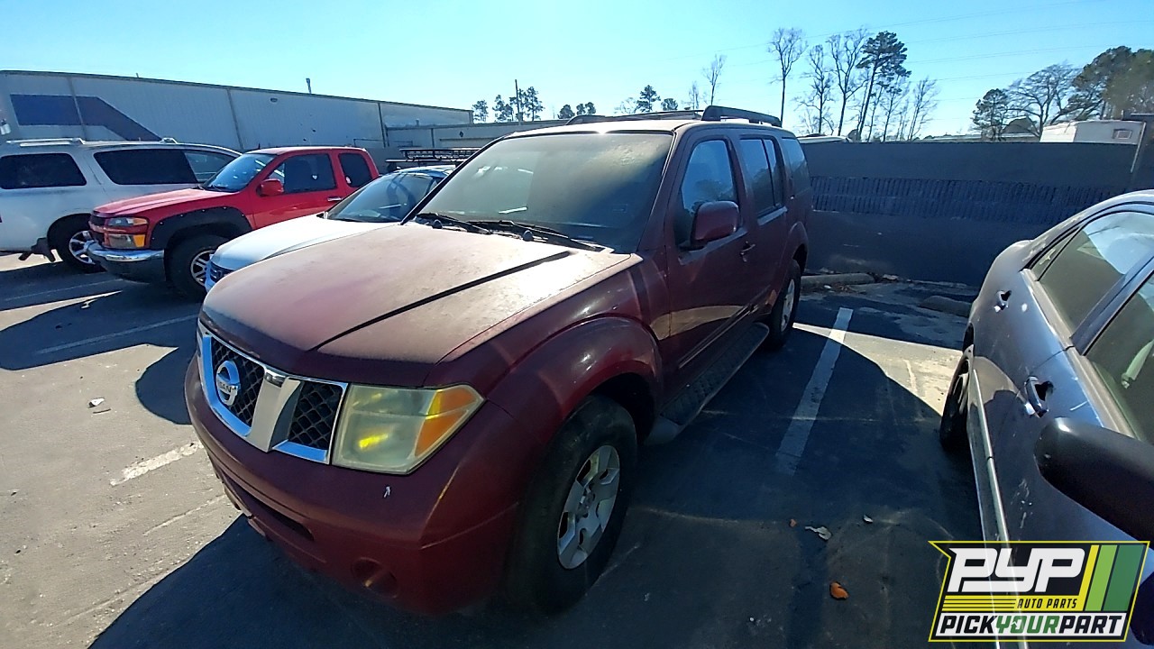 2005 NISSAN PATHFINDER available for parts