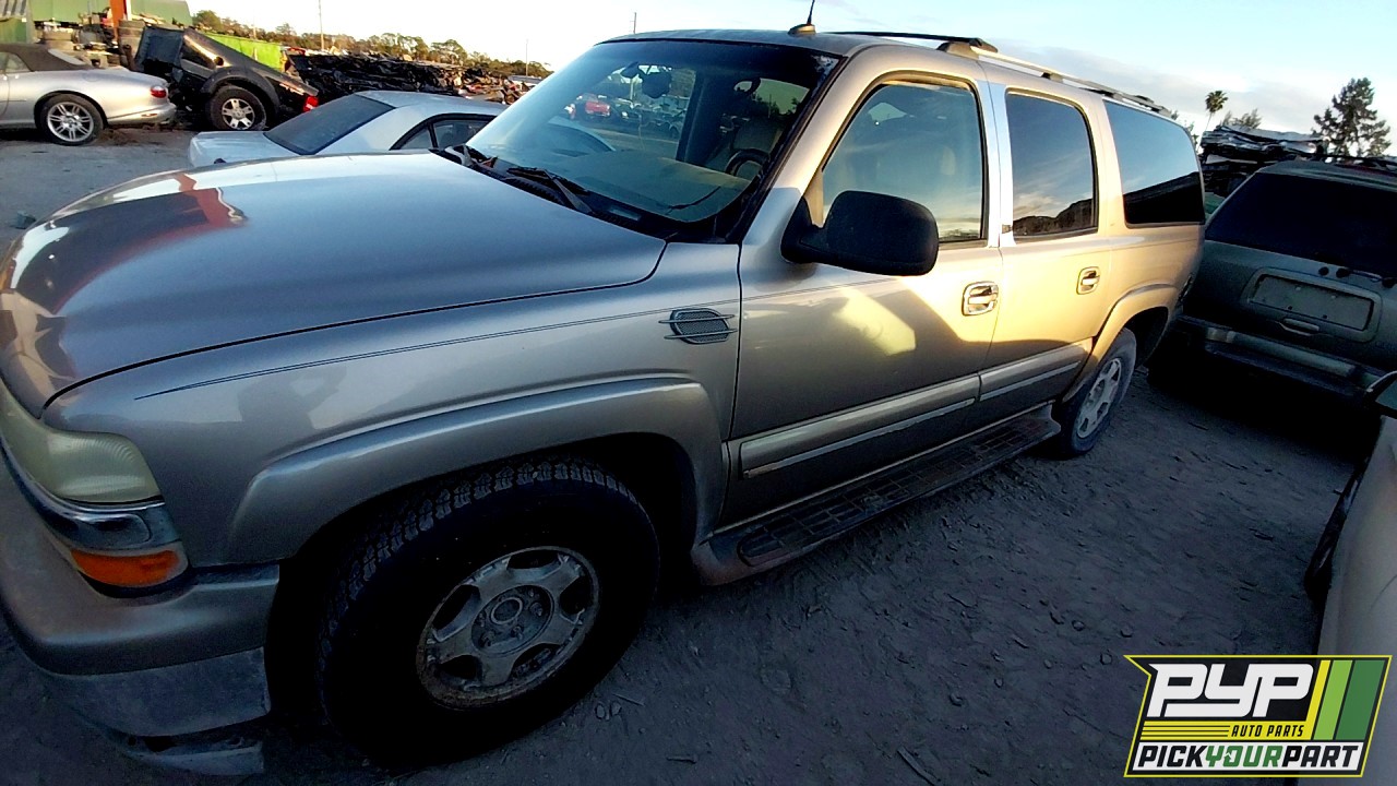 2002 CHEVROLET SUBURBAN 1500 partes disponibles
