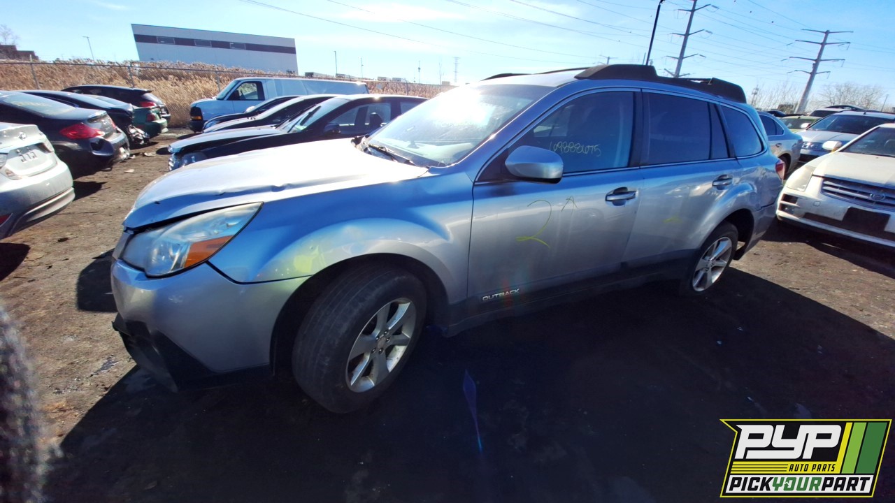 2014 SUBARU OUTBACK partes disponibles