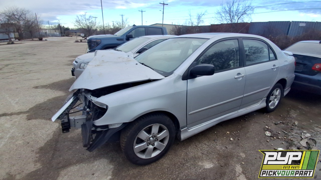 2007 TOYOTA COROLLA partes disponibles