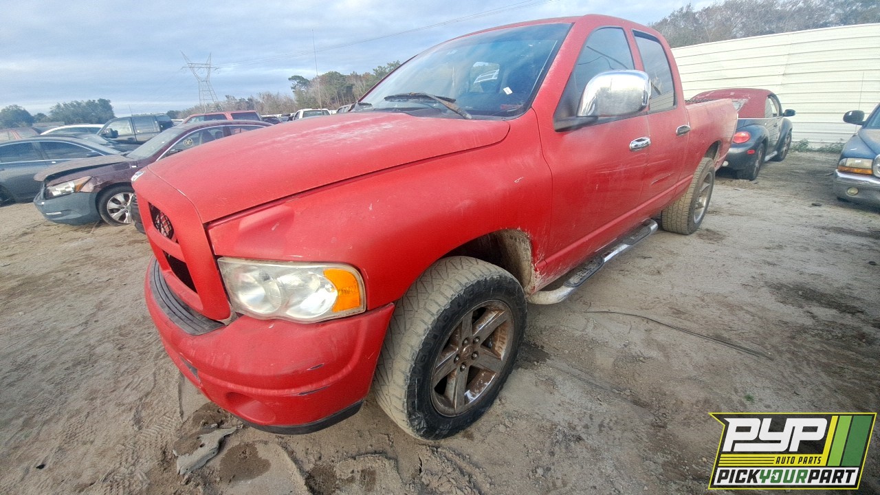 2002 DODGE RAM 1500 partes disponibles