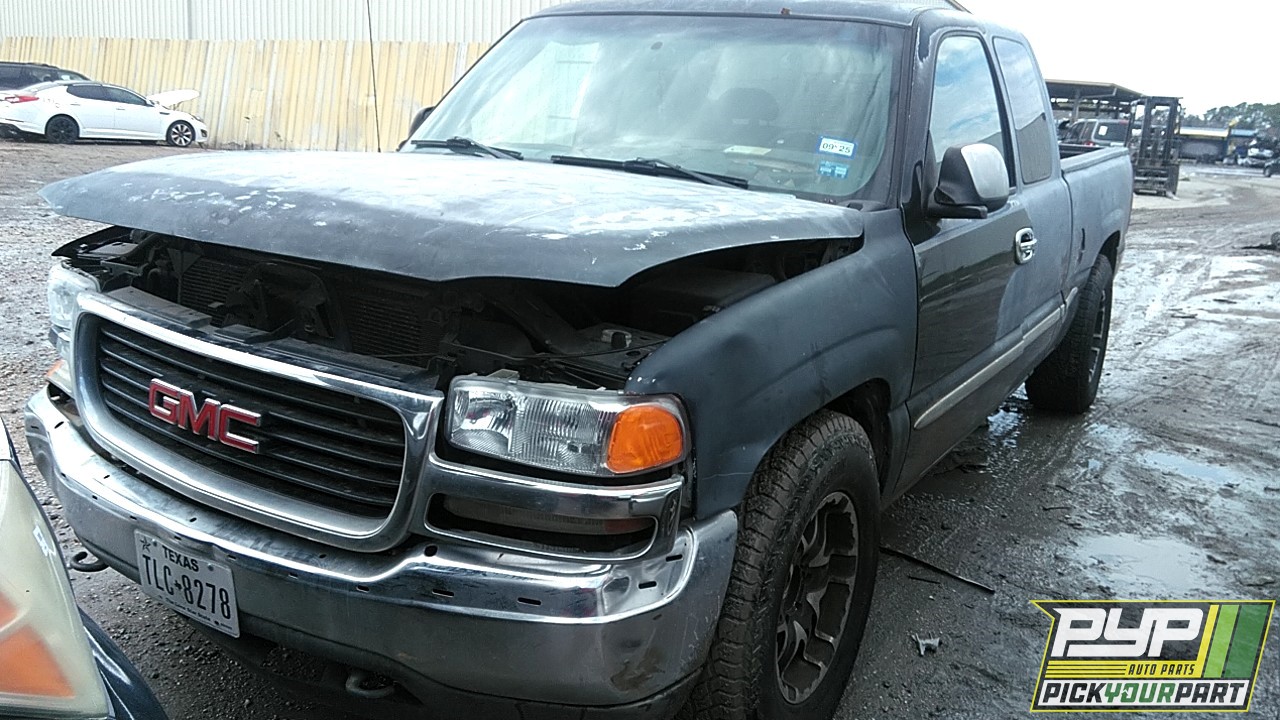2001 GMC SIERRA 1500 partes disponibles