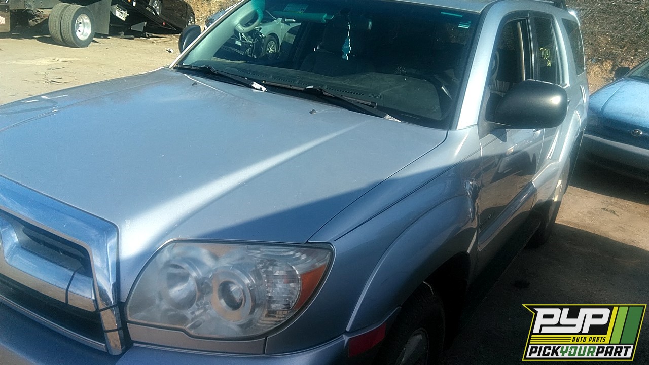 2006 TOYOTA 4RUNNER partes disponibles