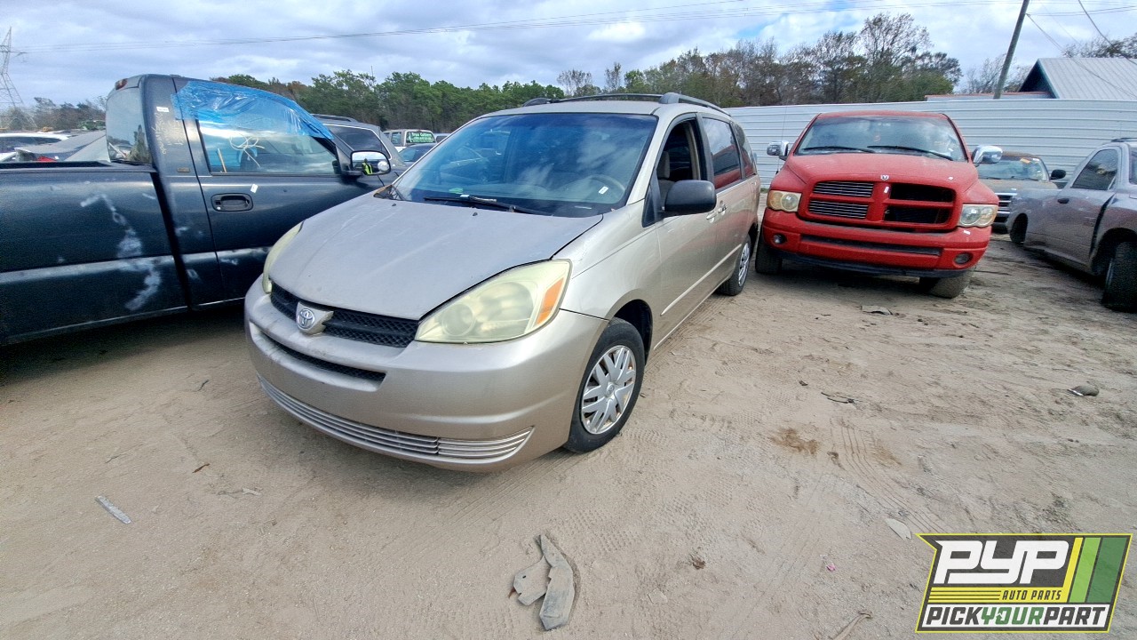 2005 TOYOTA SIENNA partes disponibles
