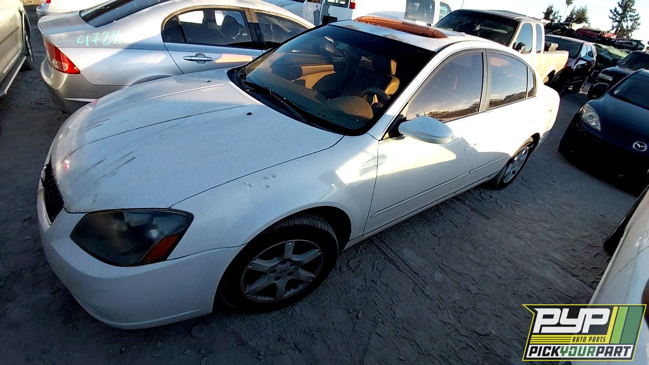 2006 NISSAN ALTIMA partes disponibles