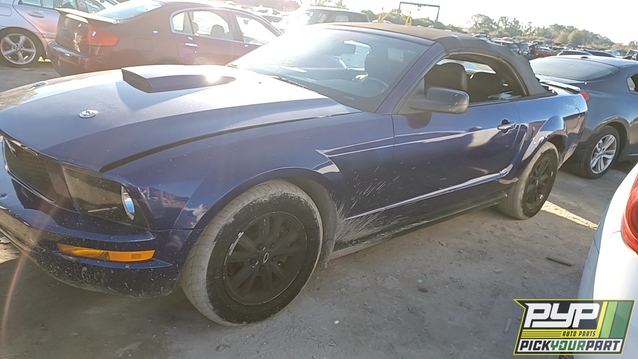 2008 FORD MUSTANG partes disponibles