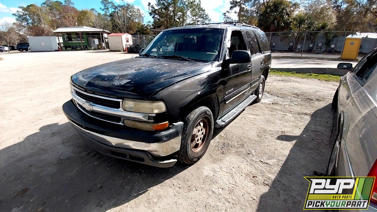 2001 CHEVROLET TAHOE partes disponibles