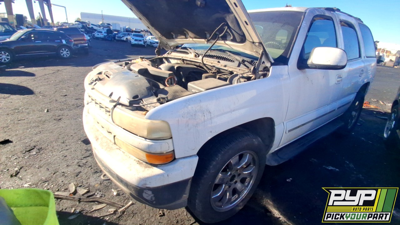 2002 CHEVROLET TAHOE partes disponibles