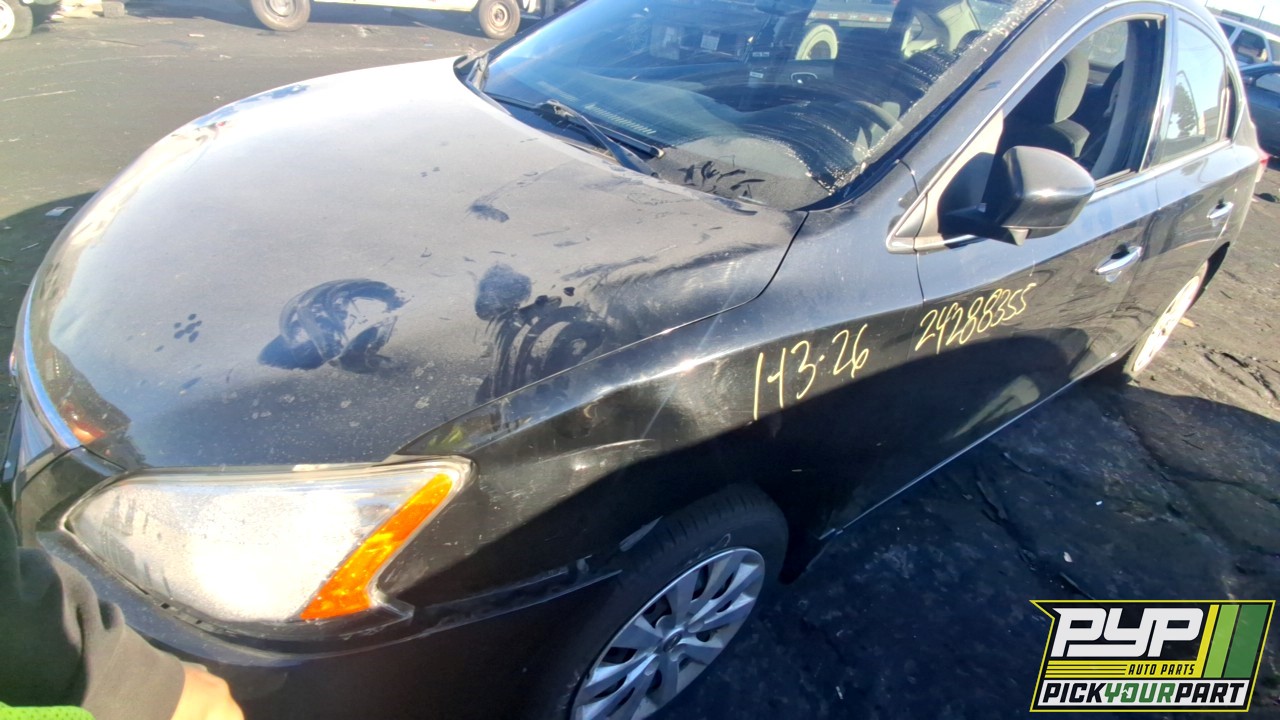 2014 NISSAN SENTRA partes disponibles