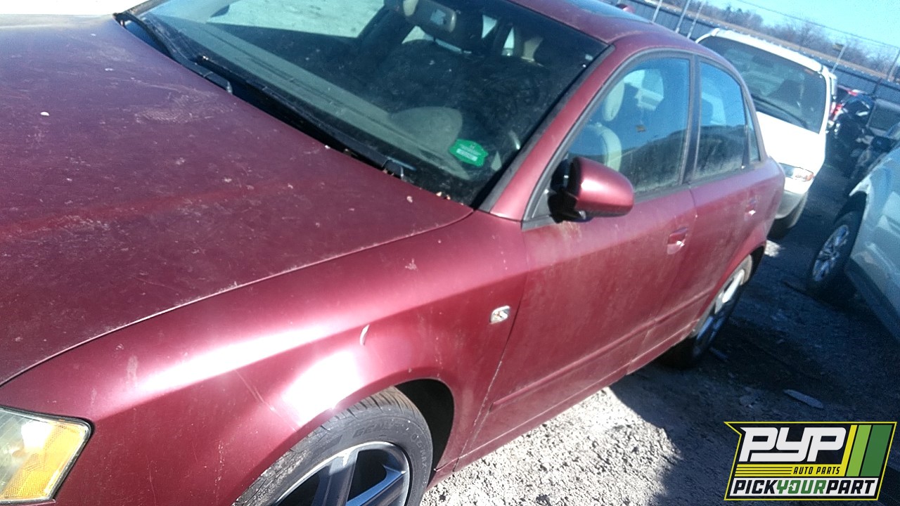 2004 AUDI A4 QUATTRO partes disponibles