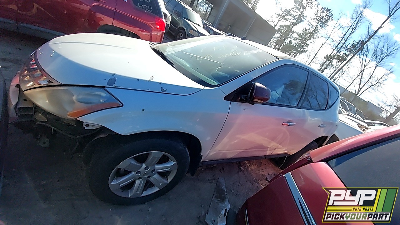 2007 NISSAN MURANO partes disponibles