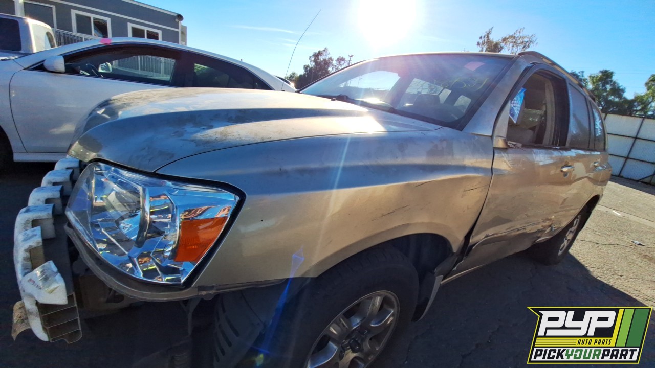 2005 TOYOTA HIGHLANDER available for parts
