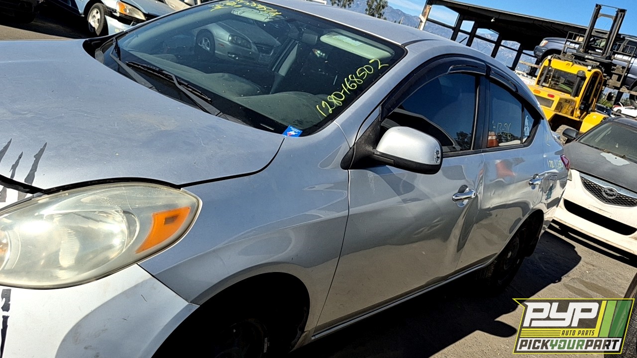 2013 NISSAN VERSA available for parts